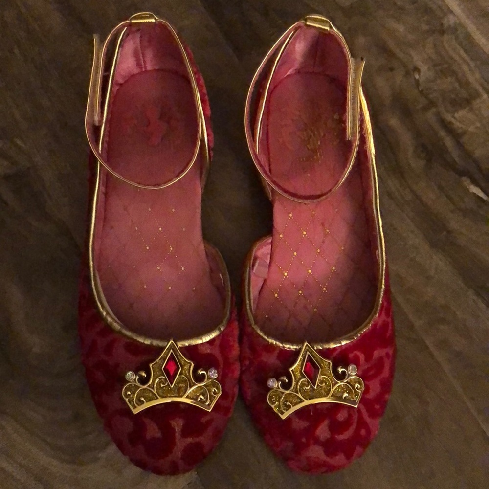 Disney store exclusives RARE princess Aurora shoes